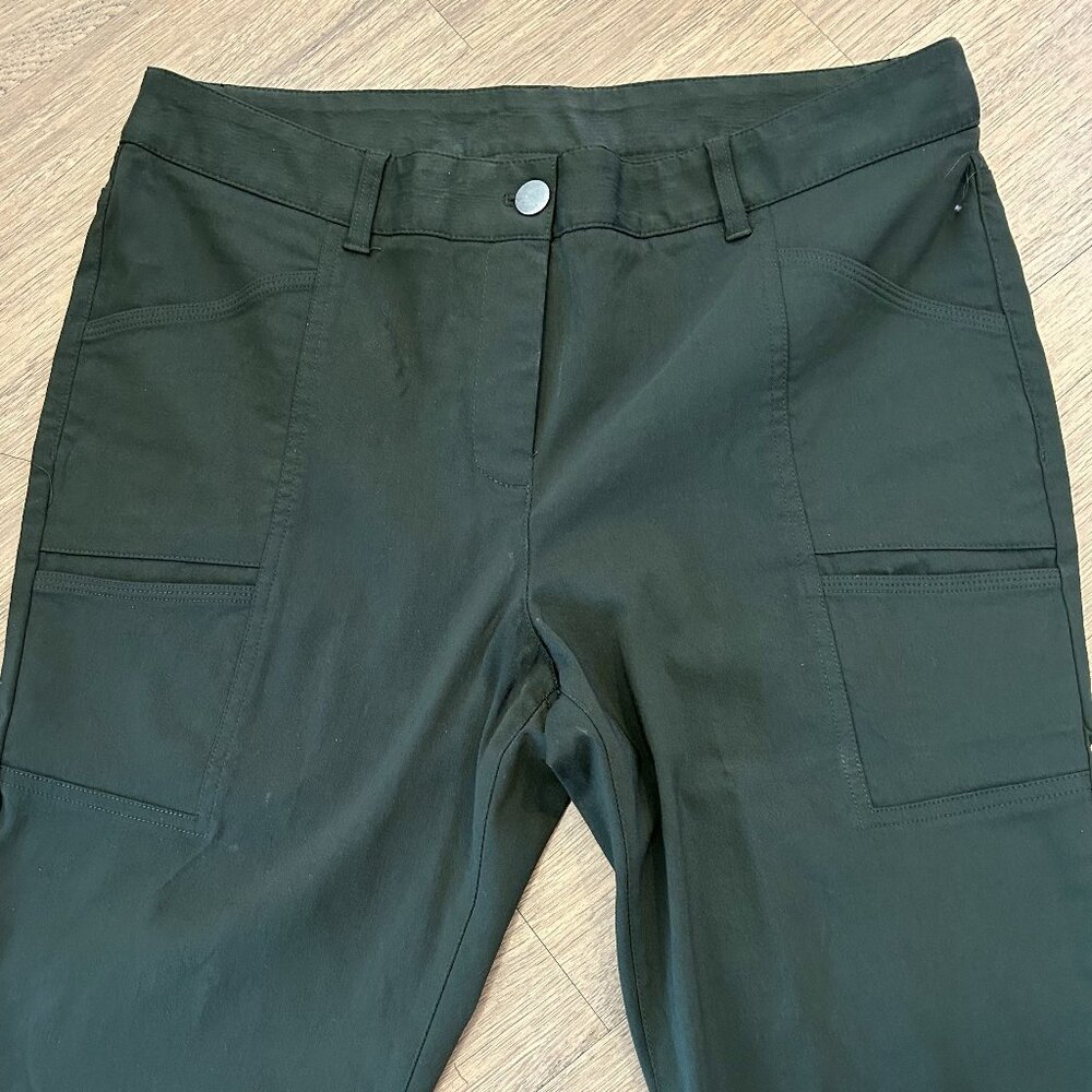 Style & Company Army Green Pants - Size 16 - Picture 2 of 3
